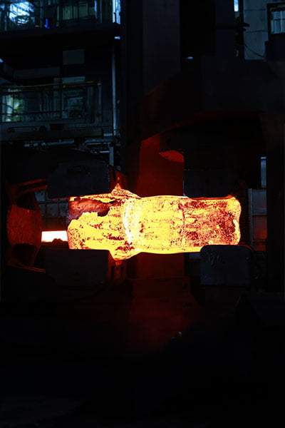 Open-die forging