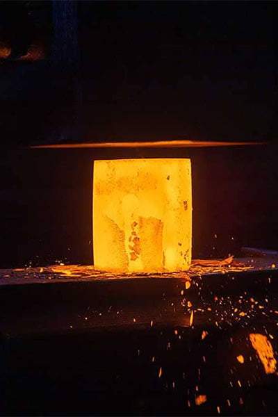 Press forging